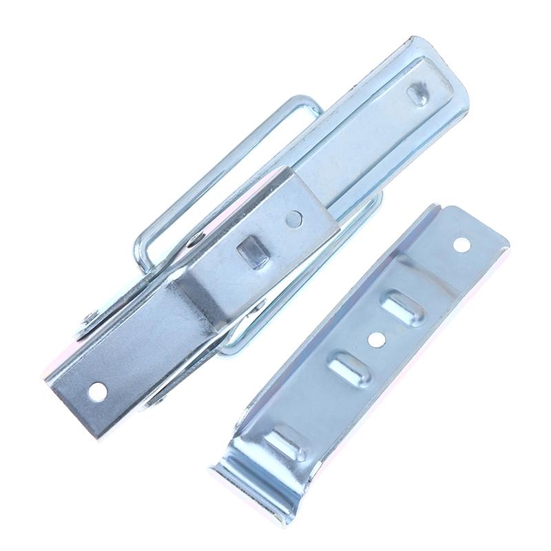 1 Set Ağır Hizmet Tipi Römork Kilitleme Sistemi Çevirmeli Tip Büyük Klipsli Mekanizma Anahtarlı Kodlu RV, Tekne, Karavan, Kamyon, Römork İçin