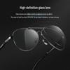 CAPONI HD Glass Polarized Aviator Sunglasses