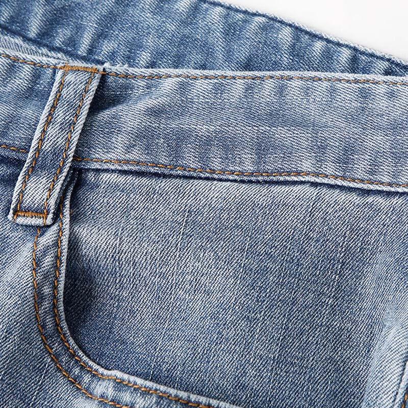 TRIES Men's 55255E0220 Washed Straight-Leg Denim Jeans