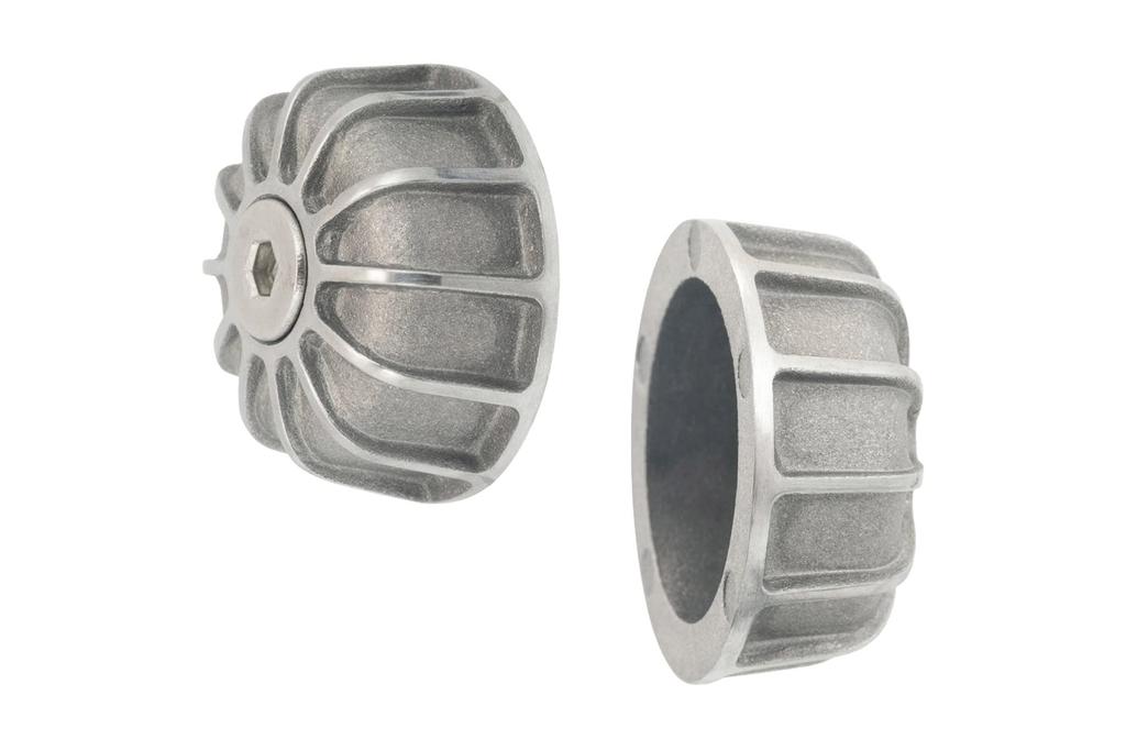 Motone Bar End GEMINI Blast/Polish T100/T120 SpeedTwin900 Scrambler900 MMU537
