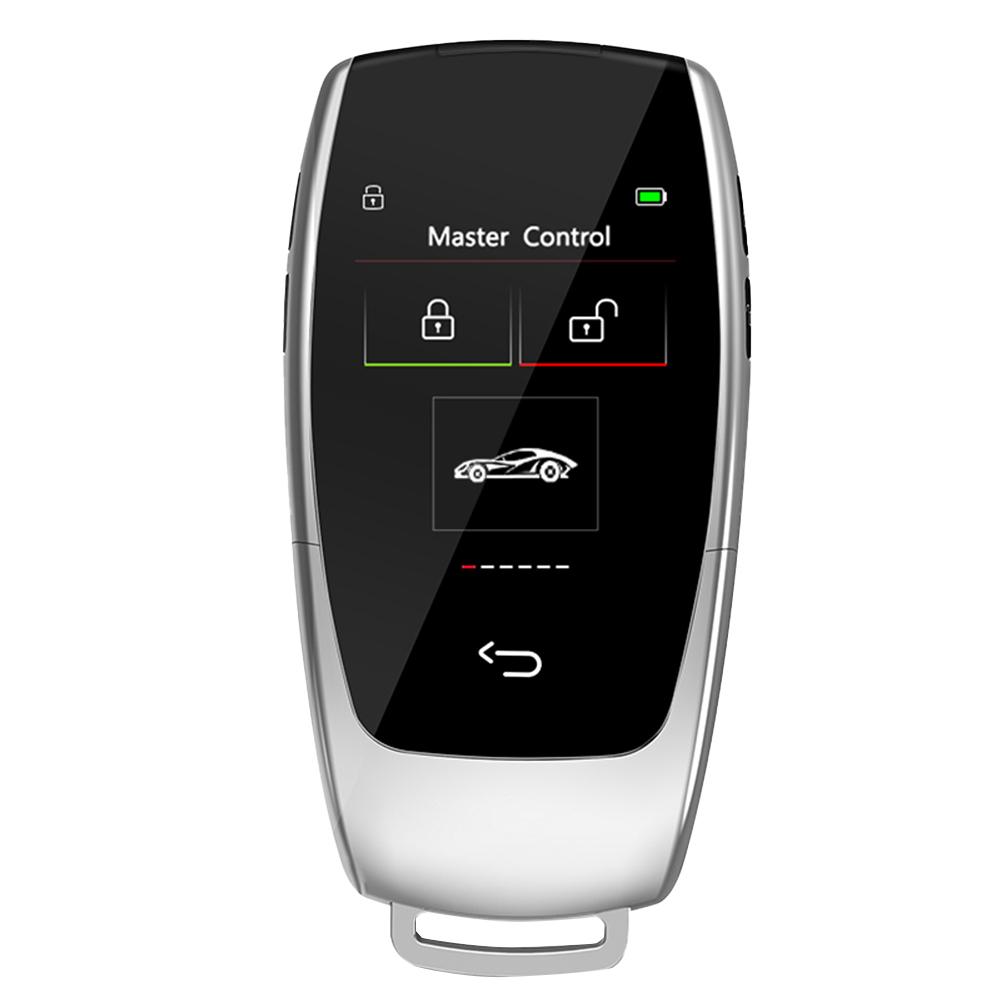 CF799 Smart Remote Key LCD Screen Keyless Entry Auto Lock Window Lift Trunk Remote for Start Stop Engine Button Models