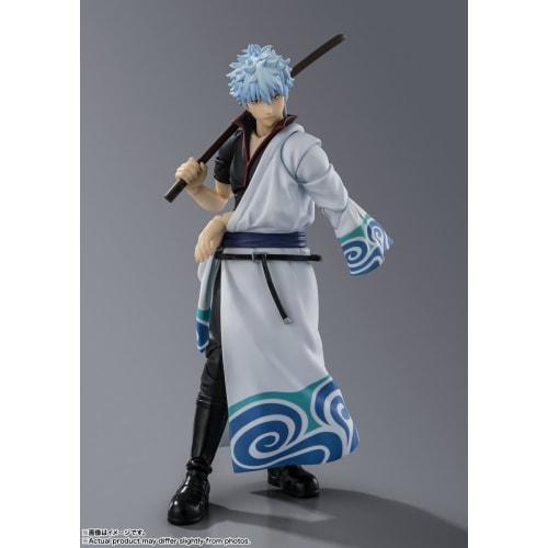 TAMASHII NATIONS S.H.Figuarts Gintama Sakata Gintoki, approximately 145mm, PVC & ABS painted action figure