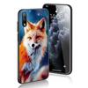 Cute Animal Fox Case For Huawei Honor 10X Lite 7A 8A 9X 20 Pro 7S 8C 8S 8X 9A 9C 10i 20i 30i 20E 20S 8 10 Lite Black Cover