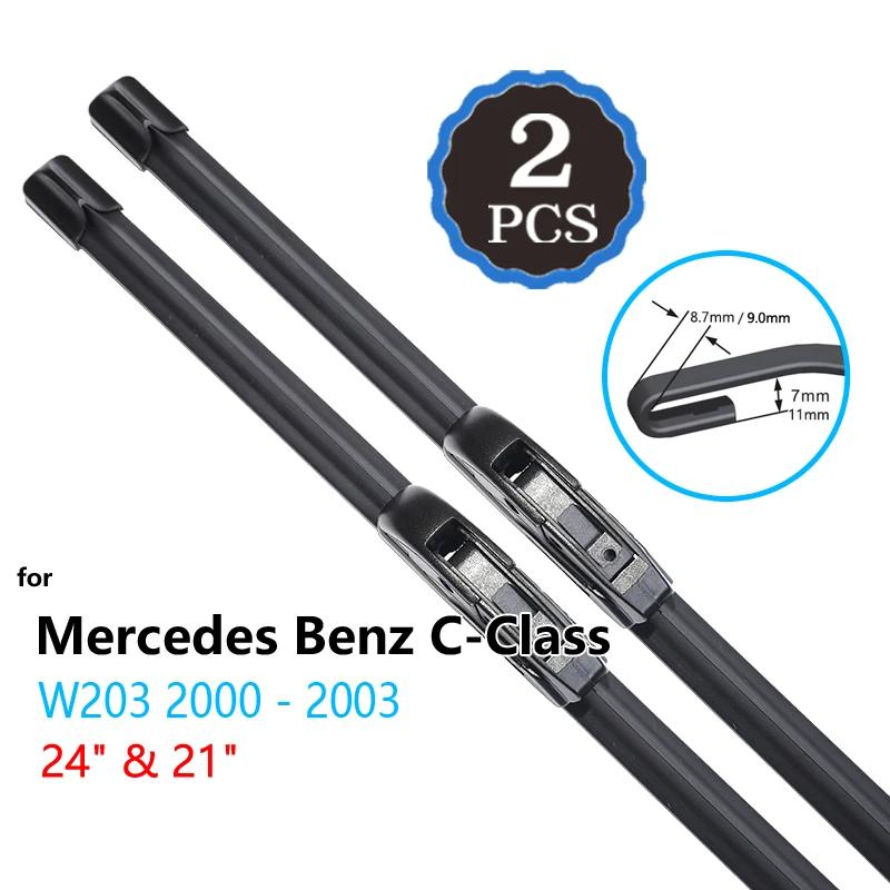 For Mercedes Benz C-Class W203 W204 W205 C-Klasse C180 C200 C220 C250 C300 Wiper Blade Car Accessories Front Windshield Wipers
