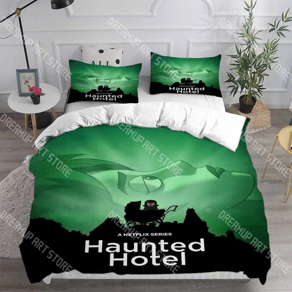 Fashion Hauntedel Season 1 Bedding Set Single Twin Full Queen King Size Bed Set Kids Bedroom Duvetcover Sets Bed Sheet Set