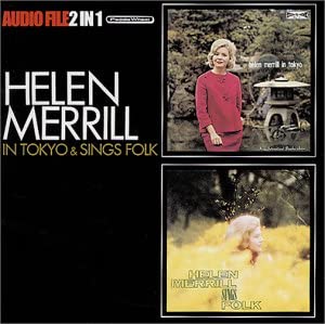 

CD HELEN MERRILL In Tokyo Sings Folk KICJ8353 2001 Japan Japanese PopRock Used