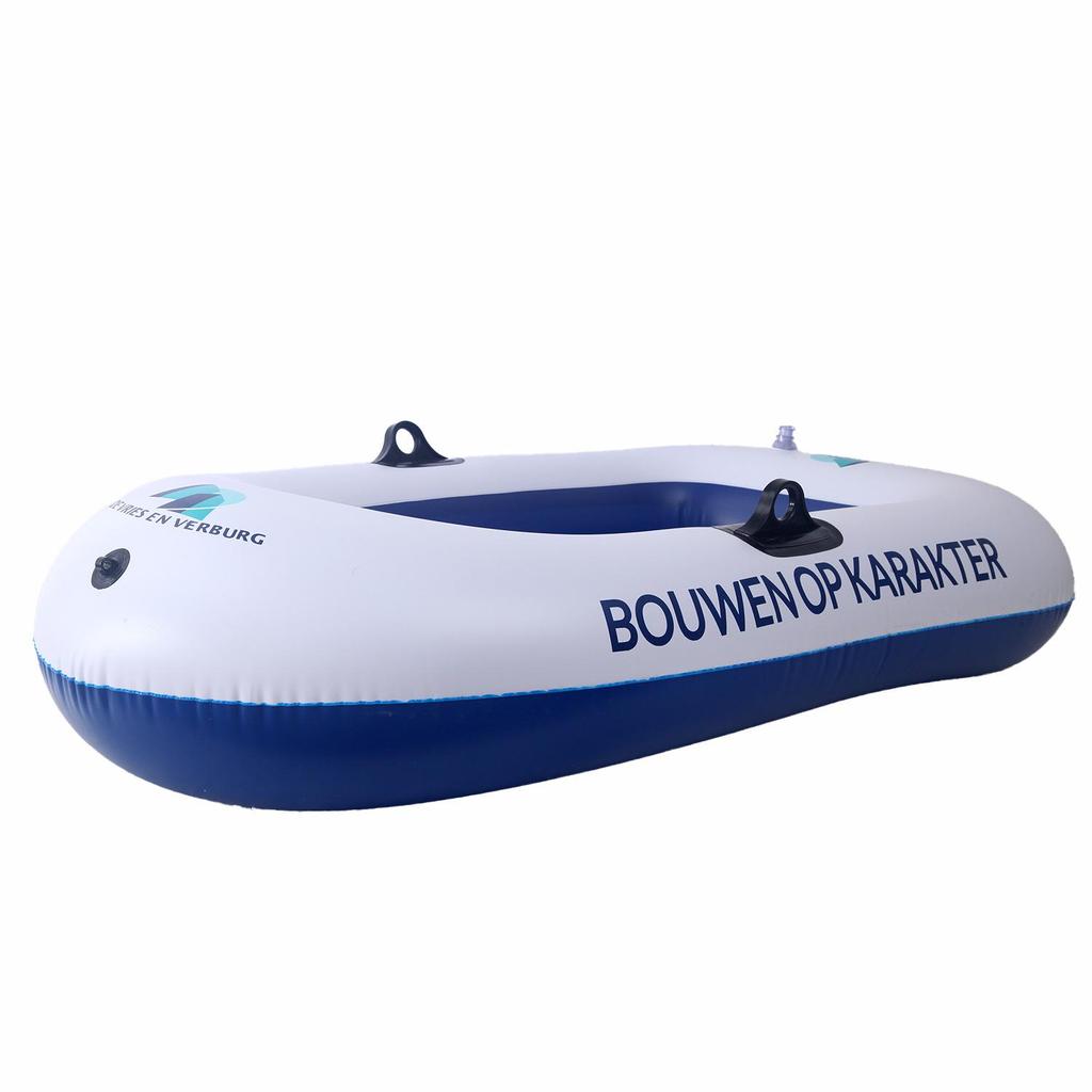 Erhältlich: Kleines aufblasbares PVC-Freizeitboot - Ein-/Zweipersonen-Kajak/Floß zum Angeln und Bootfahren.