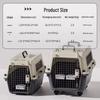 Portable Pet Carrier for Cats and Small Dogs - Airline Approved Travel Box
