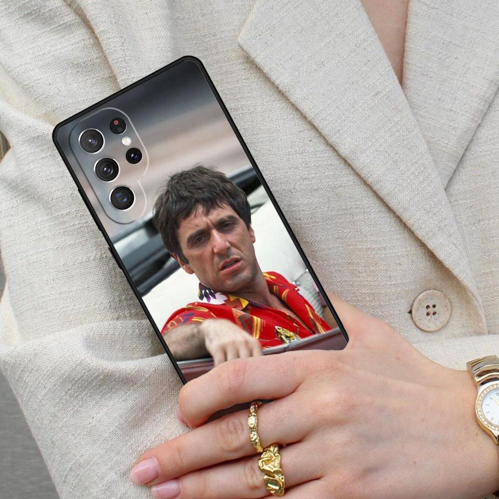 Scarface Tony Montana Cell Phone Case for Samsung Galaxy S26 Ultra S25 S24 S23 S22 S21 S20 Note10 Cover