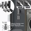 Robinet super mic Baterie 360° Aerator Baie Montat pe perete Balcon Mop Piscină Baterie universală cu unghi mare ultra-scurt