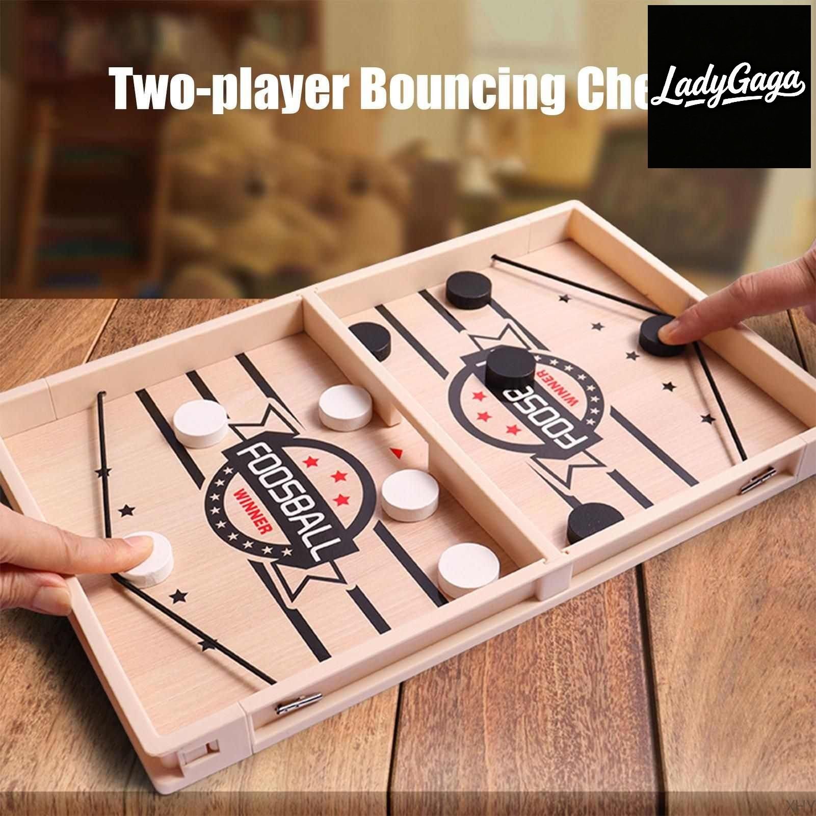 

Two-player Bouncy Board Game, Interactive Educational Board Game For Children And Parents. One Size