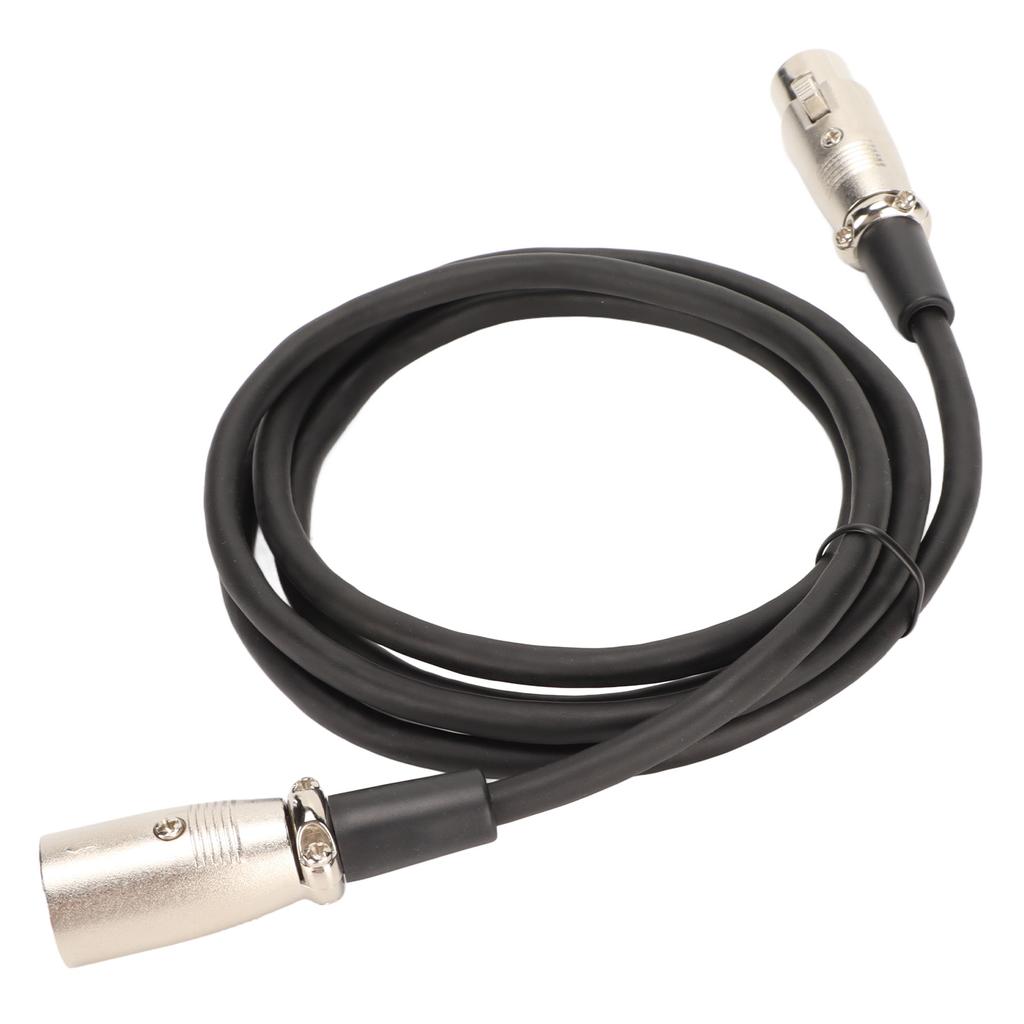 XLR Male To Female Cable 3 Pin Lossless Noiseless HiFi Sound XLR Sound Cord for Microphone Speaker