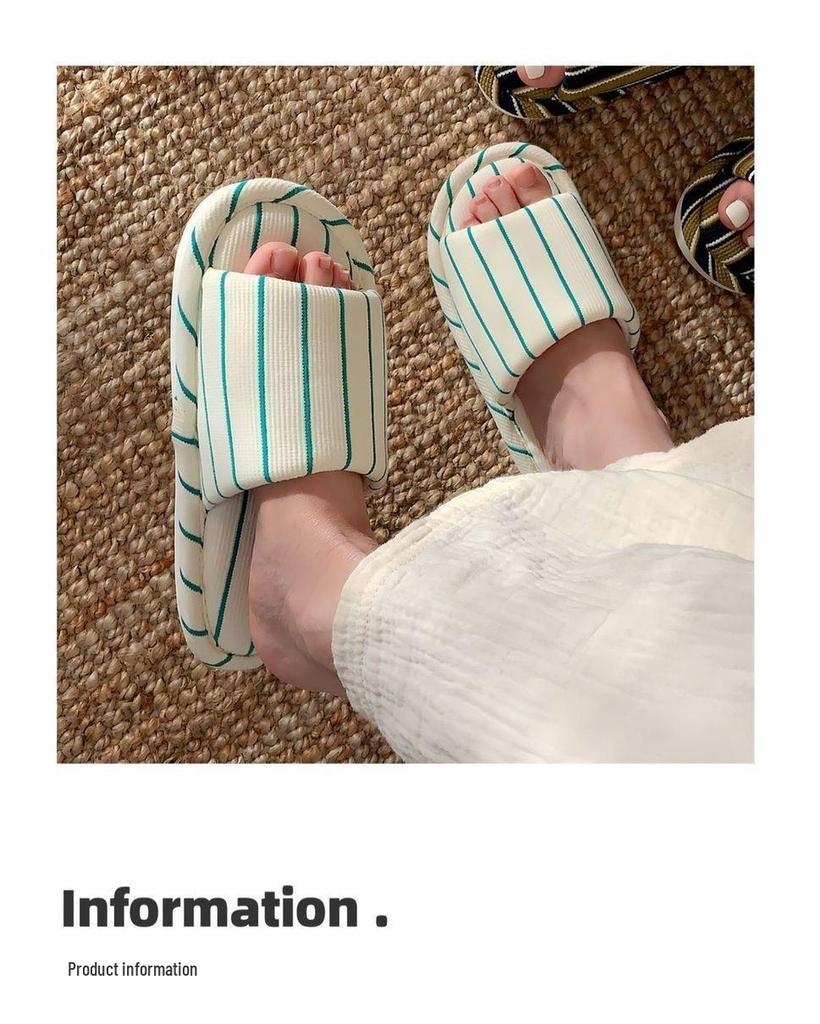 Four Seasons Linen Floor Mop Slippers - Women's Spring/Autumn & Men's Summer, Non-slip Cotton Linen for Indoor Use