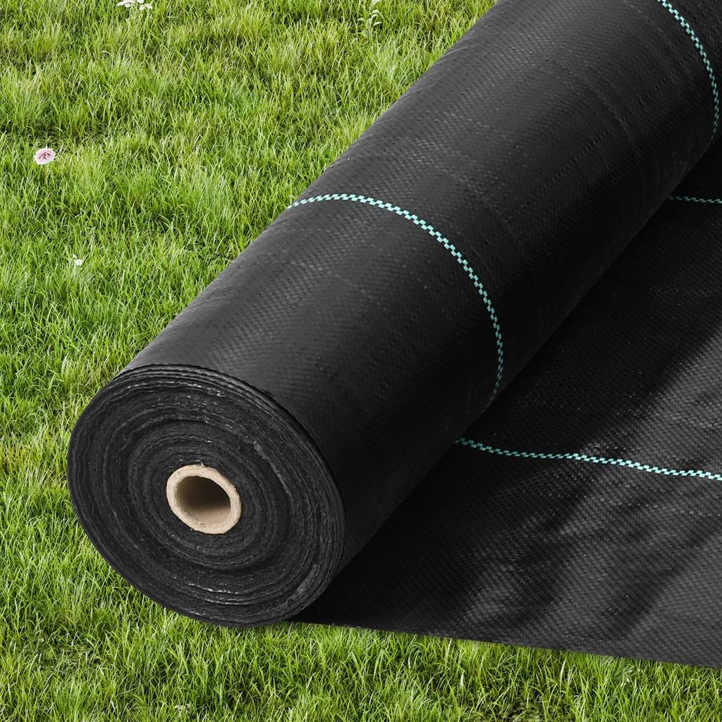 13FTx108FT Premium Heavy Duty Weed Barrier Landscape Fabric, 5OZ Woven Geotextile Fabric Under Gravel, High Permeability for Weed Blocker Weed Mat,