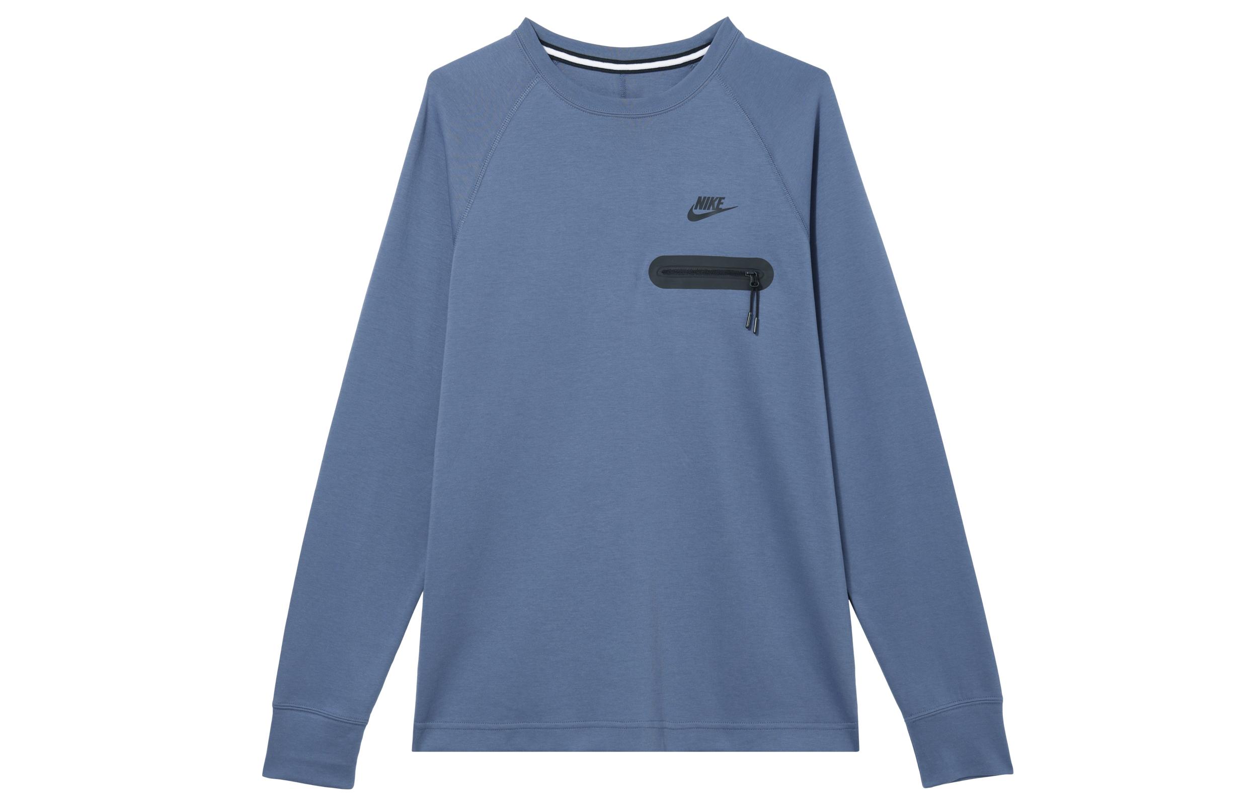 Nike TECH FLEECE Sweatshirt Men s Fen Blue FD9881-491 S
