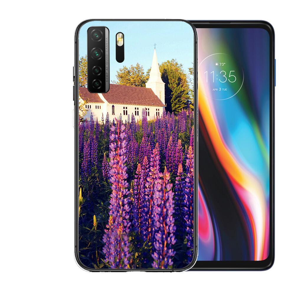 Capa Macia Cor Lavanda e Preto O Pooh Para Huawei Nova 8 7 6 SE 5T 7i 5i 5Z 5 4 4E 3 3i 3E 2i Pro Capa de Celular capas