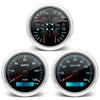 4 In 1 Multifunctional Car Gauge +120MPH GPS Speedometer +8000rpm Tachometer with 7-color Backlight  For Car Boat 12v/24v