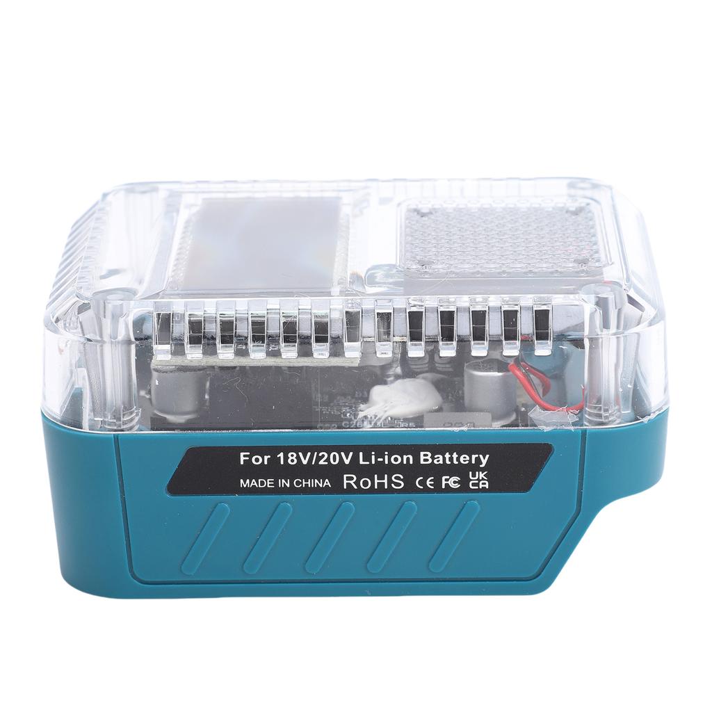 Battery USB Charger Adapter Fit for Makita BL1830B BL1840B BL1850B BL1860B Battery Bidirectional 140W PD3.1 TYPE C