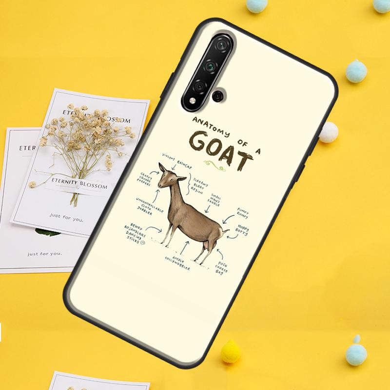 Goats For Huawei Nova 12i 7i 8i 11i 12s 9 10 SE Y91 Y90 Y60 Y70 Y72 Y61 P30 P40 Lite P60 Pro Case