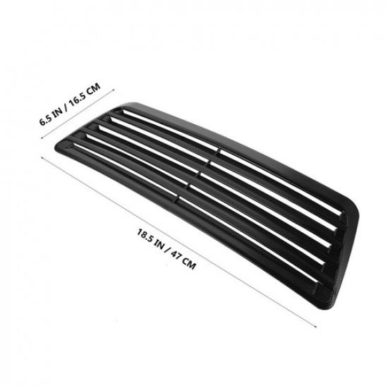Hood Air Intake Car Ventilation Cover Automotive Outlet Decoration