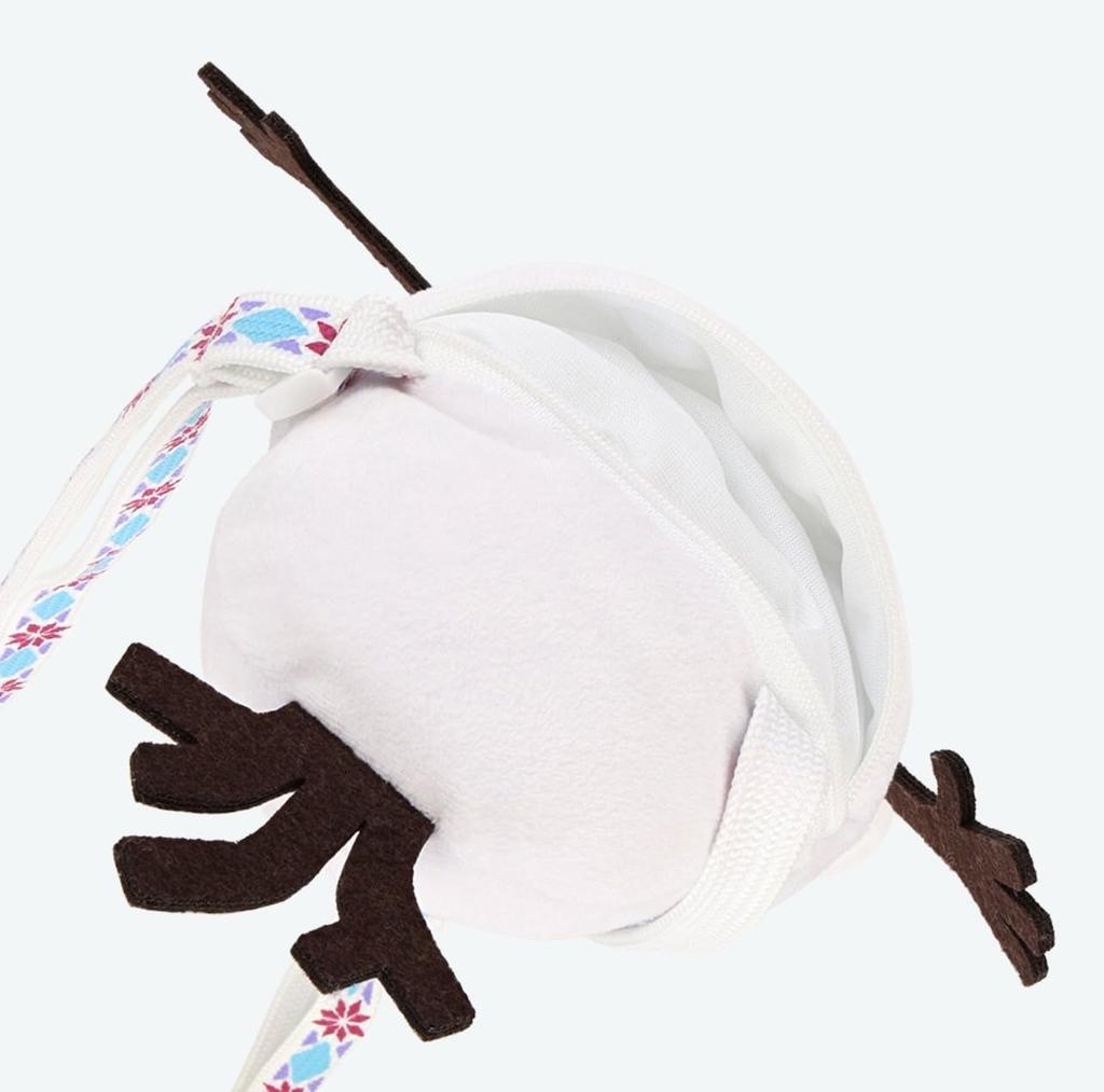 DisneySea Frozen Olaf Shoulder Bag Fantasy Springs Frozen Journey Tokyo Disney Resort Souvenir Plush Disney Merchandise Gift [Tokyo Exclusive] (1 pc)