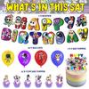 Dandy's World-Themed Birthday Party Decorations: Balloons, Party Banners, Backdrops, and Party Decorations