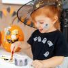 Ghost-Shaped DIY Waterproof Stickers Halloween Party Atmosphere Stickers Envelope Decoration Packaging Label Stickers