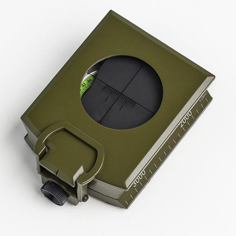 Military Compass Outdoor Survival Gear Digital Camping Navigation Equipment for Hiking Geological Adventures Gadgets
