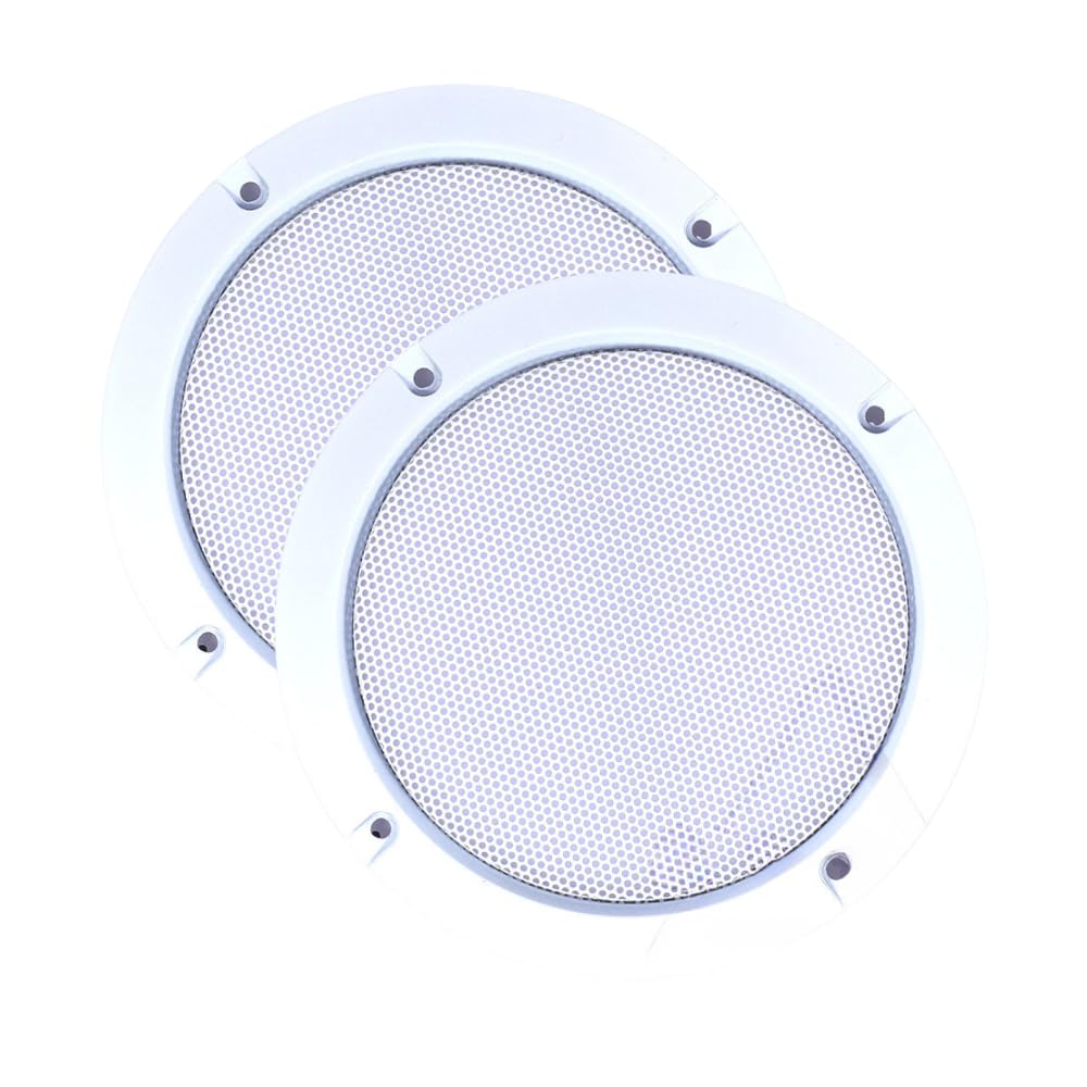 YourKit Speaker Grill Round Mesh Cover Car Speaker Net Set 124mm белый