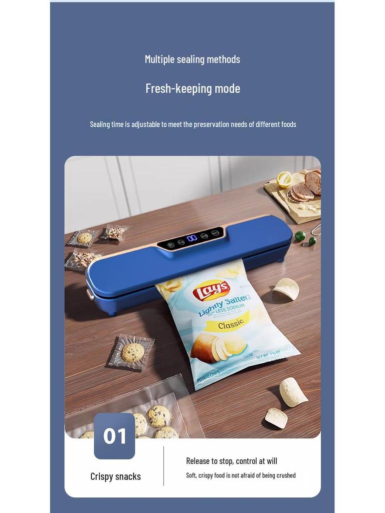 Portable Mini Vacuum Sealer for Food Preservation