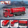 Siren Flashing Fire Truck Inertial Engineering Vehicle Simulation Ambulance 3C Certified Fire Theme Gift