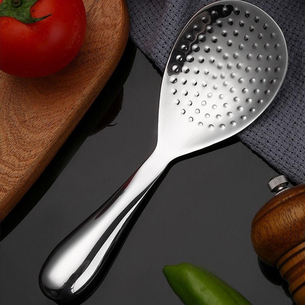 Durable Rice Spoon Thickened Canteen Serving spoon New Anti-Stick Rice Spoon  Kitchen Tools