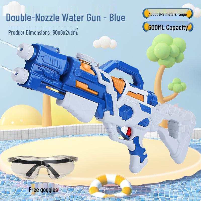 Extra Large High-Pressure Water Gun for Kids - Pull-Type, Large Capacity, Perfect for Water Fights