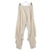 ISSEY MIYAKE Ivory IM43FF146 ORBICULAR PLEATS Pants Bottoms 2 IvoryUsed
