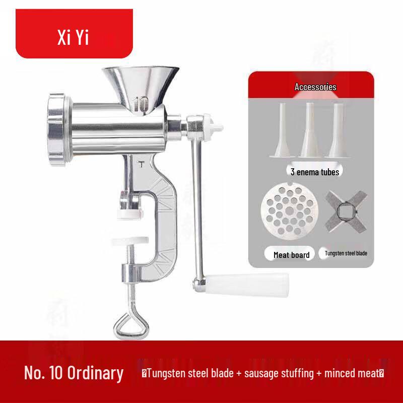 Manual Meat Grinder and Sausage Stuffer