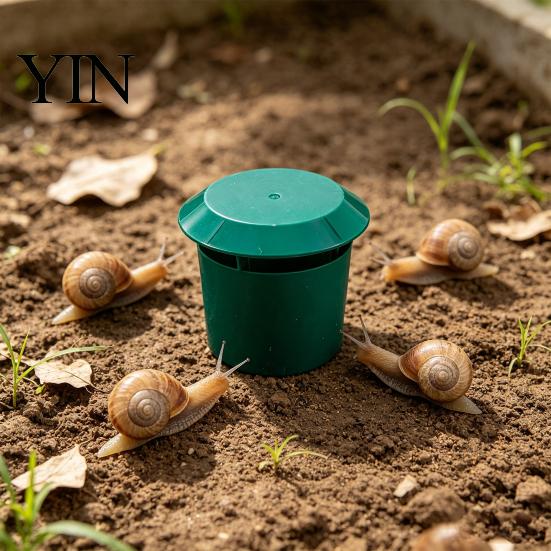 Natural Slug Remover Beer Bait Snail Trap, Reusable Catcher, Not Included, Trap for Garden Physical Slugs, Gardens, Vegetable Patches, Orchards Yard
