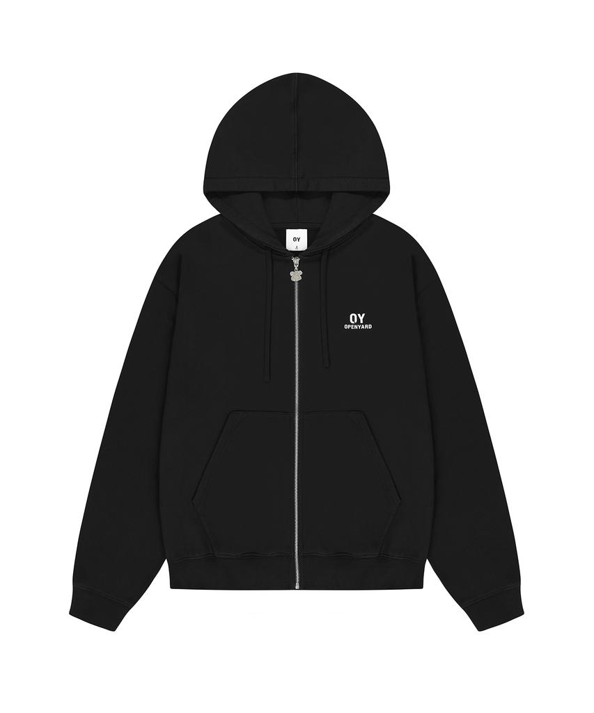 Openyard(Oy) Odolly Hoodie Zip Up - Black