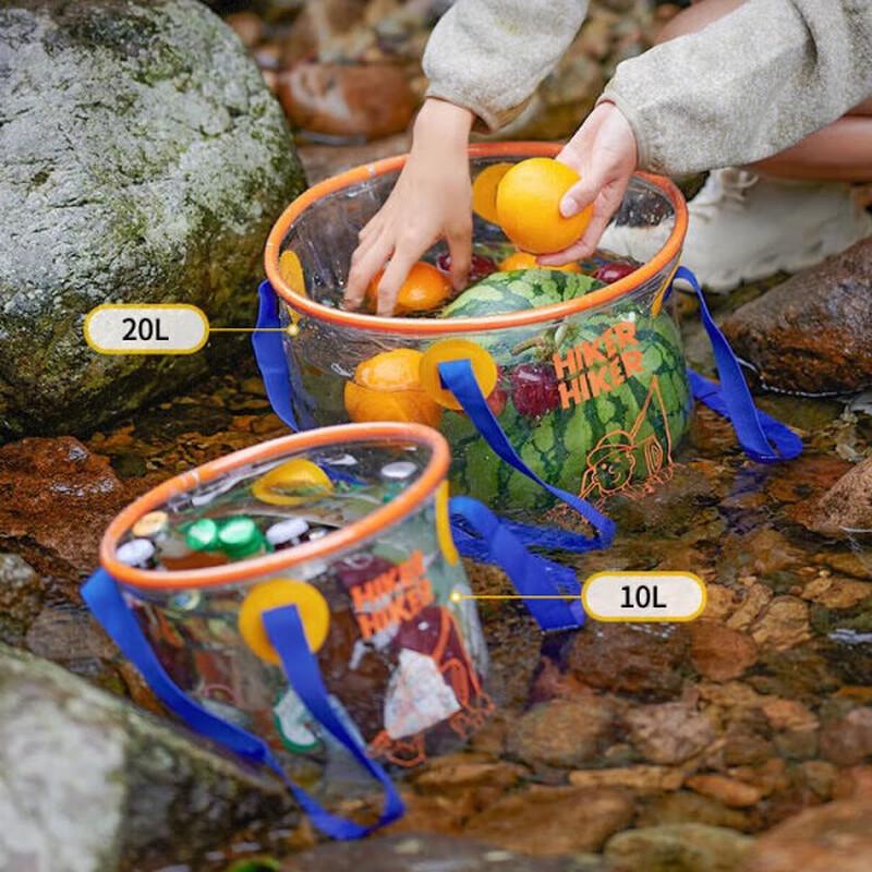 Pelliot Outdoor Foldable Water Bucket 10L
