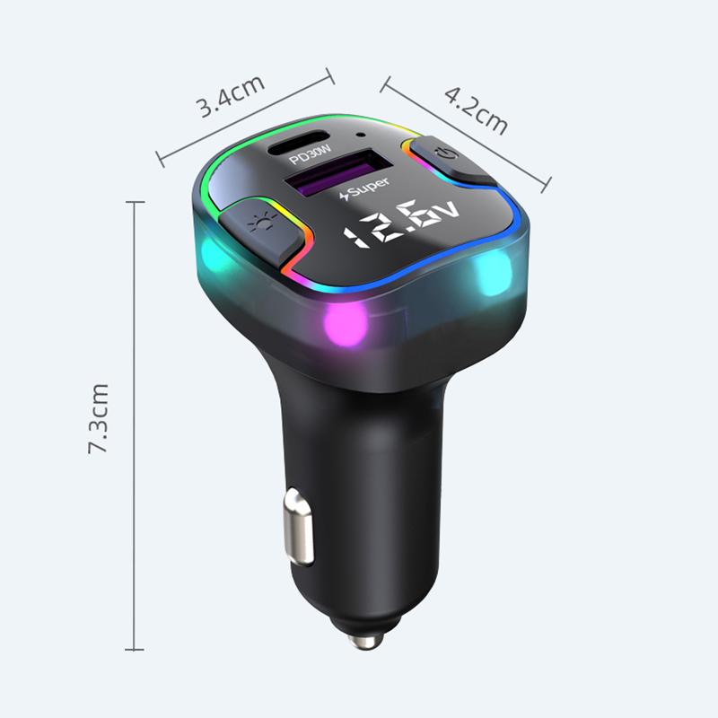 Pd 30w Billader Usb Type C Superrask Lading Kjøretøyadapter For Huawei Oppo Vivo Oneplus Iphone 14 15 13 12 Samsung Galaxy