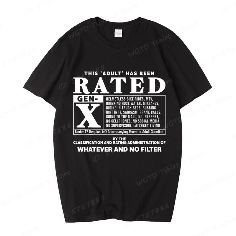 Cool Skull Gen X Before All You Sissie Were Born Tshirts Funny Generation X Tshirt Mens Street Casual Short Sleeve Tshirts
