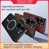 For Vivo iQOO NEO 10 Case Magnetic Elegant Leather Wear-Resistant Lens Fully Covered Non-Slip Grip Edge Cover Shell