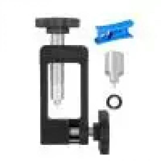 Bicycle Olive Head Oil Needle Press Installation Tool Bike Hydraulic Disc Brake Hose Inserting Needle Tool Tubing Cutter чёрный