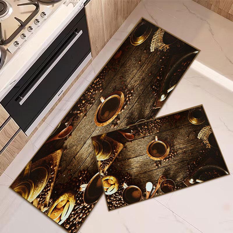 

Нескользящие впитывающие коврики для кухни из кристального бархата, напечатанные на 3D-принтере 50 x 120 cm