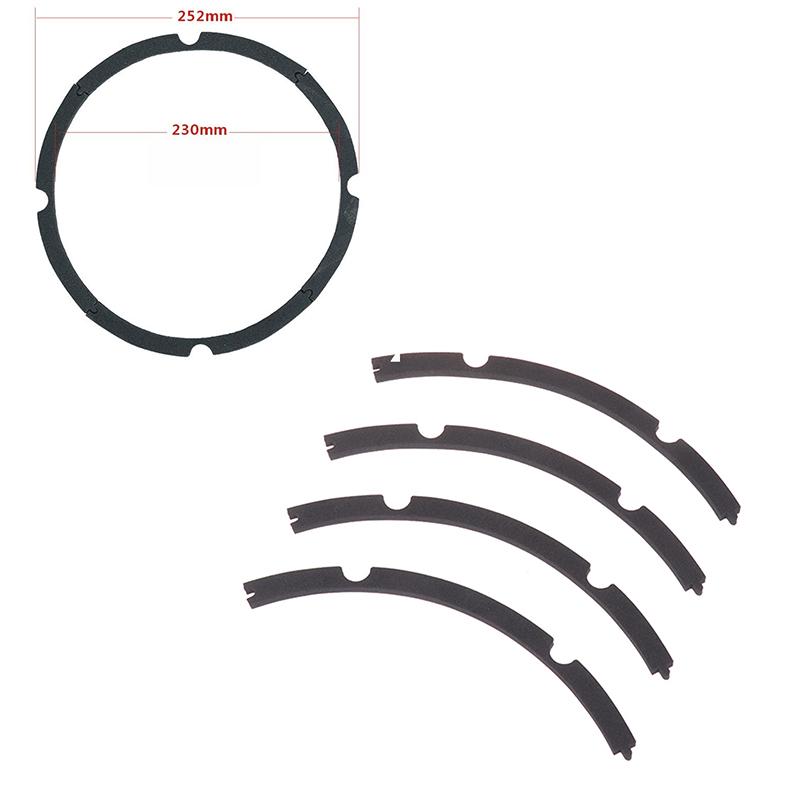 1 Set Rubber Speaker Repair Parts Foam Edge Rings Horn Press Edge Gasket Speaker Surround Repair Foam Woofer Edge