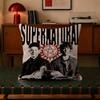 Custom Supernatural Pillowcase  Trendystyle decorative throw pillow cover insert not included fauxembroidery design
