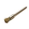 New 15Pcs Mini Wire Brush Brushes Brass Cup Wheel Rust Polishing Brush