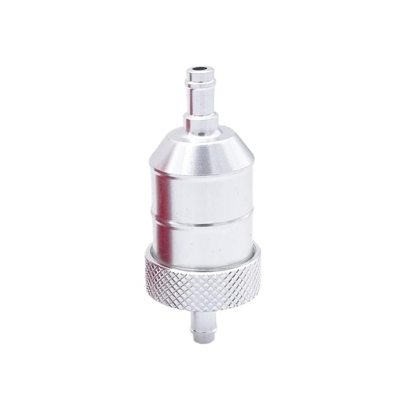 1 Pcs Motorcycle Oil Fuel Filter Scooter Gasoline Filters Aluminum Universal For Suzuki Yamaha Honda Motocross Petrol Tank