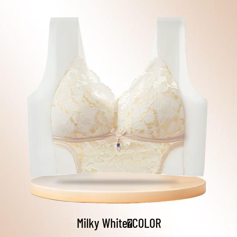 Adjustable Backless Plus Size Wire-Free Anti-Exposure Bra