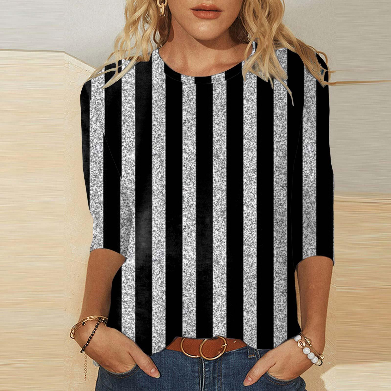 

Женская водолазка с длинным рукавом и принтом пайеток, круглый вырез, футболка с длинным рукавом, плотная XXL