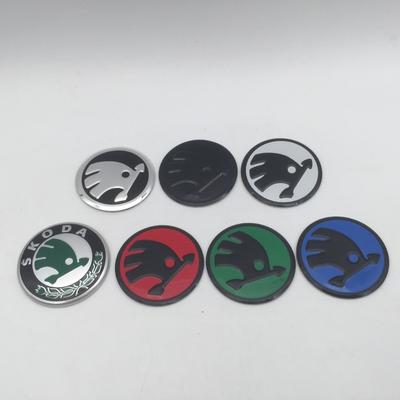 Cycr3 1 pièce 3D 42mm 43mm Emblème de voiture Autocollant de cache-moyeu de volant Décalcomanie Style Accessoires automobiles Pour
